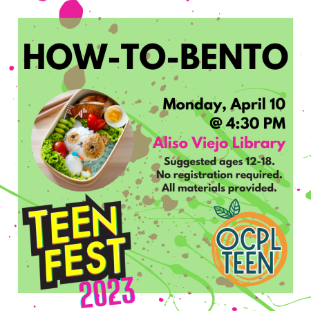 Teenfest how to bento graphic