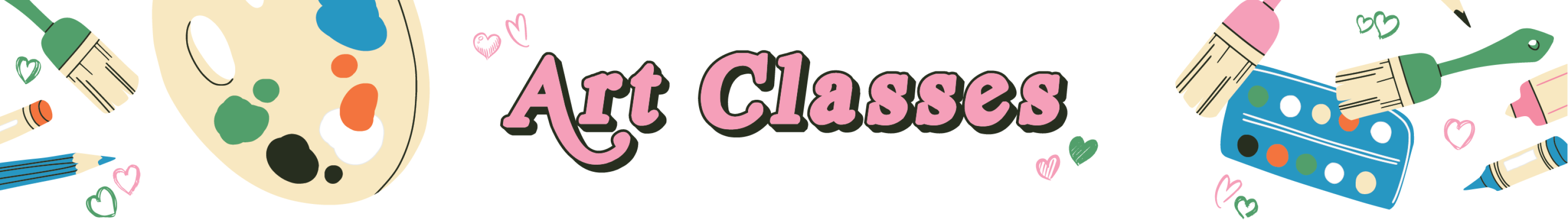 Art Classes Banner