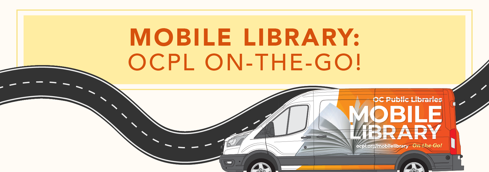 Mobile Library Banner size 1680x640