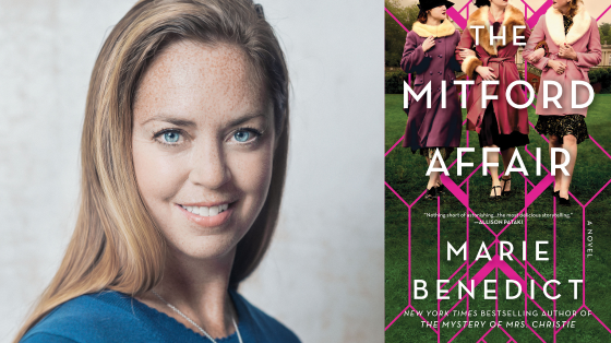 Marie Benedict and Book Cover