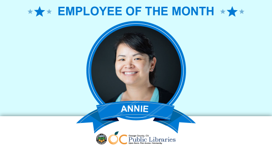 Employee of the month Annie