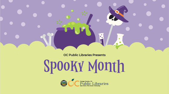 spooky month homepage