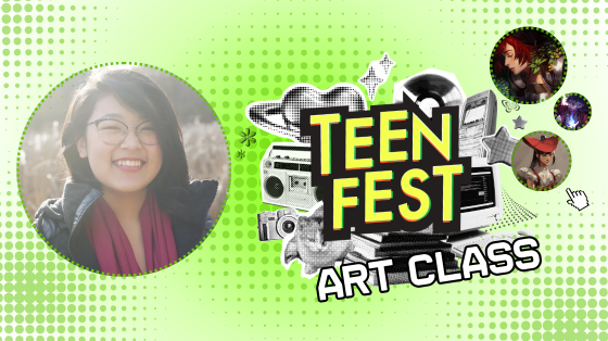 TeenFest Art Class graphic