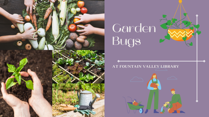 Garden Bugs at Fountain Valley Library