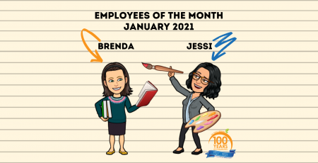 Employees of the Month January 2021