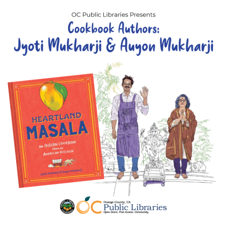 Cookbook Authors Jyoti and Auyon Mukharji LP